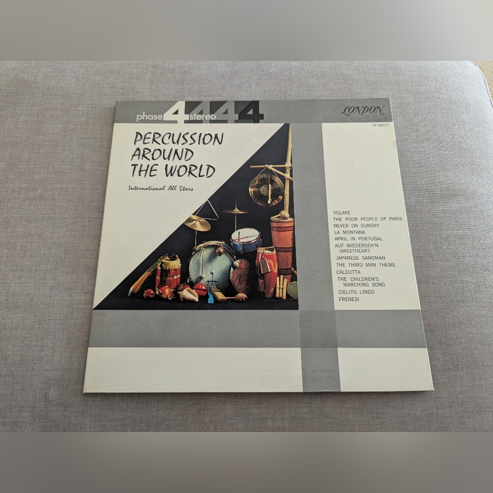 Percussion Around The World International All Stars LP Vinyl Record